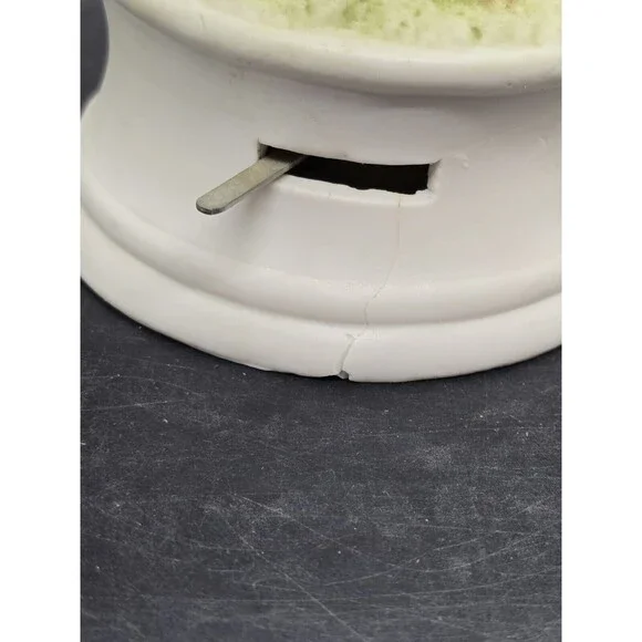 Royal Crown PORCELAIN BLUE JAY On Tree Branch MUSIC BOX Works Great 8" - Picture 10 of 15